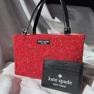 Kate Spade tote and card holder